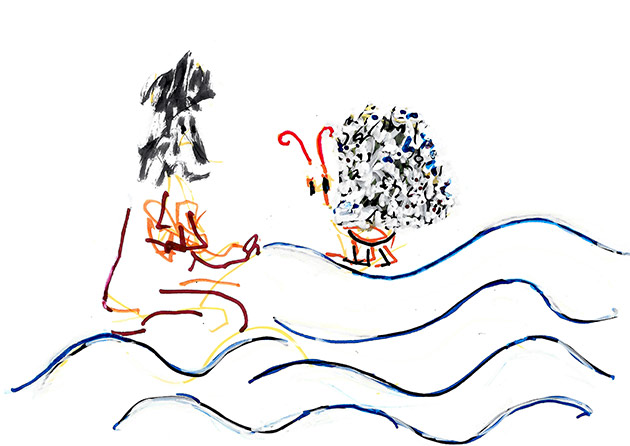 intentionally bad art